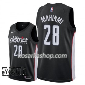Dres Washington Wizards Ian Mahinmi 28 Nike 2018-19 City Edition Crna Swingman - Dječji